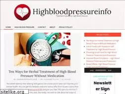 Sites similar to highbloodpressureinfo.org