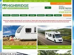 Sites similar to highbridgecaravans.co.uk