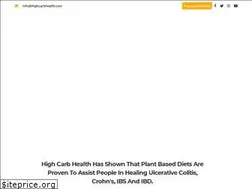 Sites similar to highcarbhealth.com