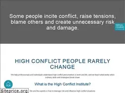 Sites similar to highconflictinstitute.com