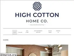Sites similar to highcottonhomecompany.com