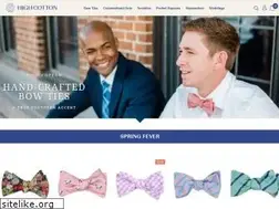 Sites similar to highcottonties.com