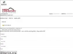 Sites similar to highcountryautocenter.net