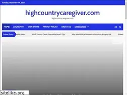Sites similar to highcountrycaregiver.com