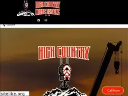 Sites similar to highcountrycraneservice.com