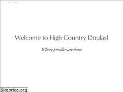 Sites similar to highcountrydoulas.com