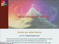 Sites similar to highcountryguitar.com