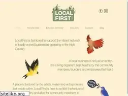 Sites similar to highcountrylocalfirst.org