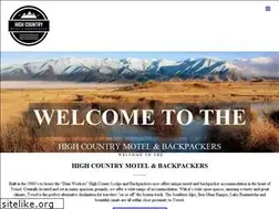 Sites similar to highcountrylodge.co.nz