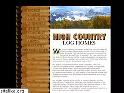 Sites similar to highcountryloghomes.net