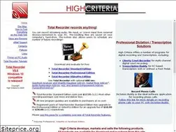Sites similar to highcriteria.com