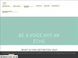 Sites similar to highdefinitionyou.com