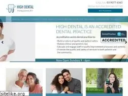 Sites similar to highdental.com.au