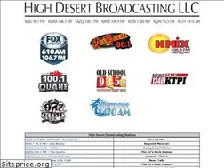 Sites similar to highdesertbroadcasting.com