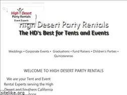 Sites similar to highdesertpartyrentals.com
