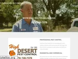 Sites similar to highdesertpestcontrol.com