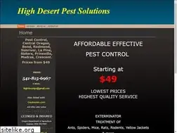 Sites similar to highdesertpestsolutions.com