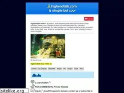 Sites similar to highendtalk.com
