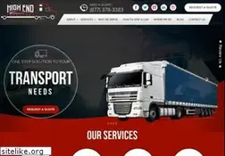 Sites similar to highendtransport.com