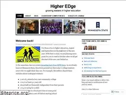 Sites similar to higheredgeblog.com