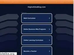 Sites similar to higheredublog.com