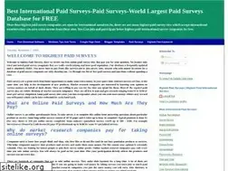 Sites similar to highestpaidsurveys4u.blogspot.com