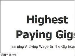 Sites similar to highestpayinggigs.com