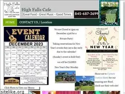 Sites similar to highfallscafe.com