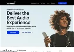 Sites similar to highfidelity.com