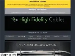 Sites similar to highfidelitycables.com