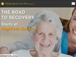 Sites similar to highfieldgardens.com