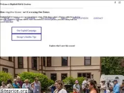 Sites similar to highfieldhallandgardens.org