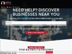 Sites similar to highfivelist.com