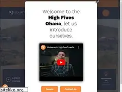 Sites similar to highfivesfoundation.org