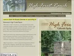 Sites similar to highforestranch.net