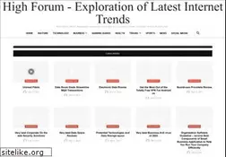Sites similar to highforum.net