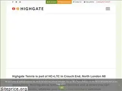Sites similar to highgate-tennis.co.uk