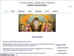 Sites similar to highgatehillmurugan.org