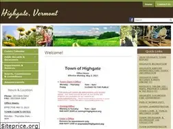 Sites similar to highgatevt.org