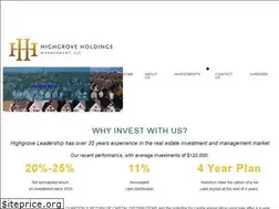Sites similar to highgroveholdings.com