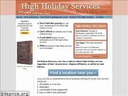 Sites similar to highholidayservice.com