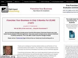 Sites similar to highimpactfranchising.co.uk