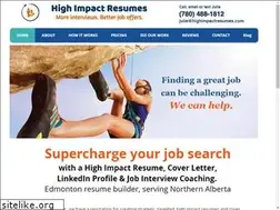 Sites similar to highimpactresumes.com