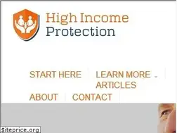 Sites similar to highincomeprotection.com