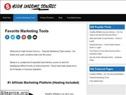 Sites similar to highincomesource.com