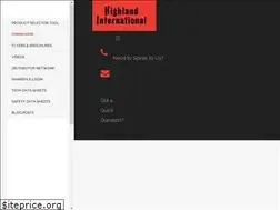 Sites similar to highland-international.com