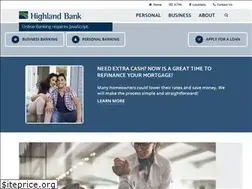 Sites similar to highland.bank