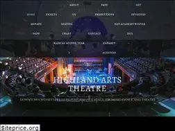 Sites similar to highlandartstheatre.com