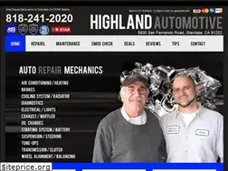 Sites similar to highlandautorepairs.com