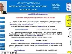Sites similar to highlandclerkofcourts.org